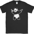 Panda with Guns T-Shirt Funny Animal Bear Humor Novelty Gift Tee