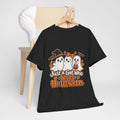 Just a girl who loves Halloween, Gildan 5000, Halloween tee