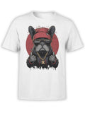 FANTUCCI Boss Paws T-Shirt | Hip Hop Dog Tee for Frenchie Lovers | Unisex