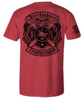 Howitzer Style Men's T-Shirt Fire Crest Military Grunt MFG