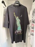 balenciaga black t shirt new york oversize xxl