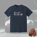 Flat-Six Engine Graphic T-Shirt – Boxer Engine Art Tee, Gift for Air-Cooled Fan