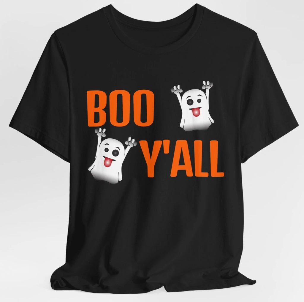 Boo Y’all Funny Ghost Halloween T-Shirt – Cute Spooky Ghosts Tee for Men & Women