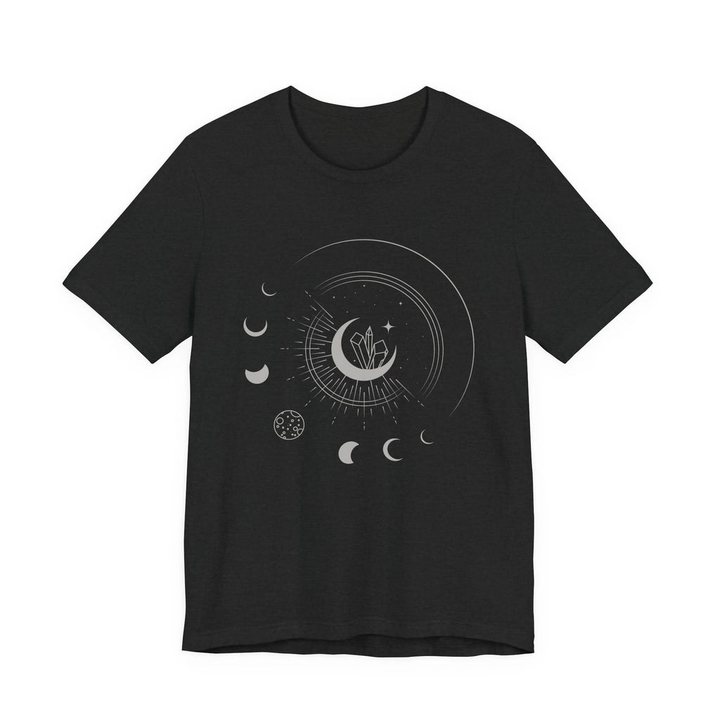 Celestial Moon Phases Tee | Mystic Crescent & Stars