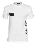 NWT Philip PLEIN SPORT T-SHIRT swim cotton white short sleeve luxury  M