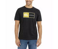 Quiksilver Men's Core Lockup T-Shirt Tee, Black, Size XL