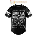 Lynyrl Skynyrd Simple Man Personalized Baseball Jersey