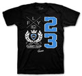 Shirt To Match Jd 14 University Blue Shoes - Crest Sne, TShirt, Unisex, Gift