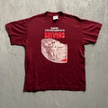 Vintage Shivers Shirt Large Red 1980s Horror David Cronenberg Movie Promo