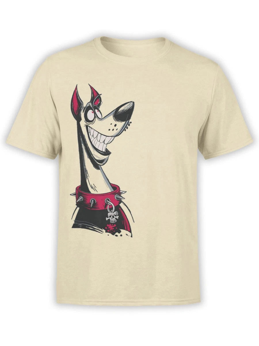FANTUCCI Psycho Pup T-Shirt | Crazy Cartoon Dog Tee | Unisex