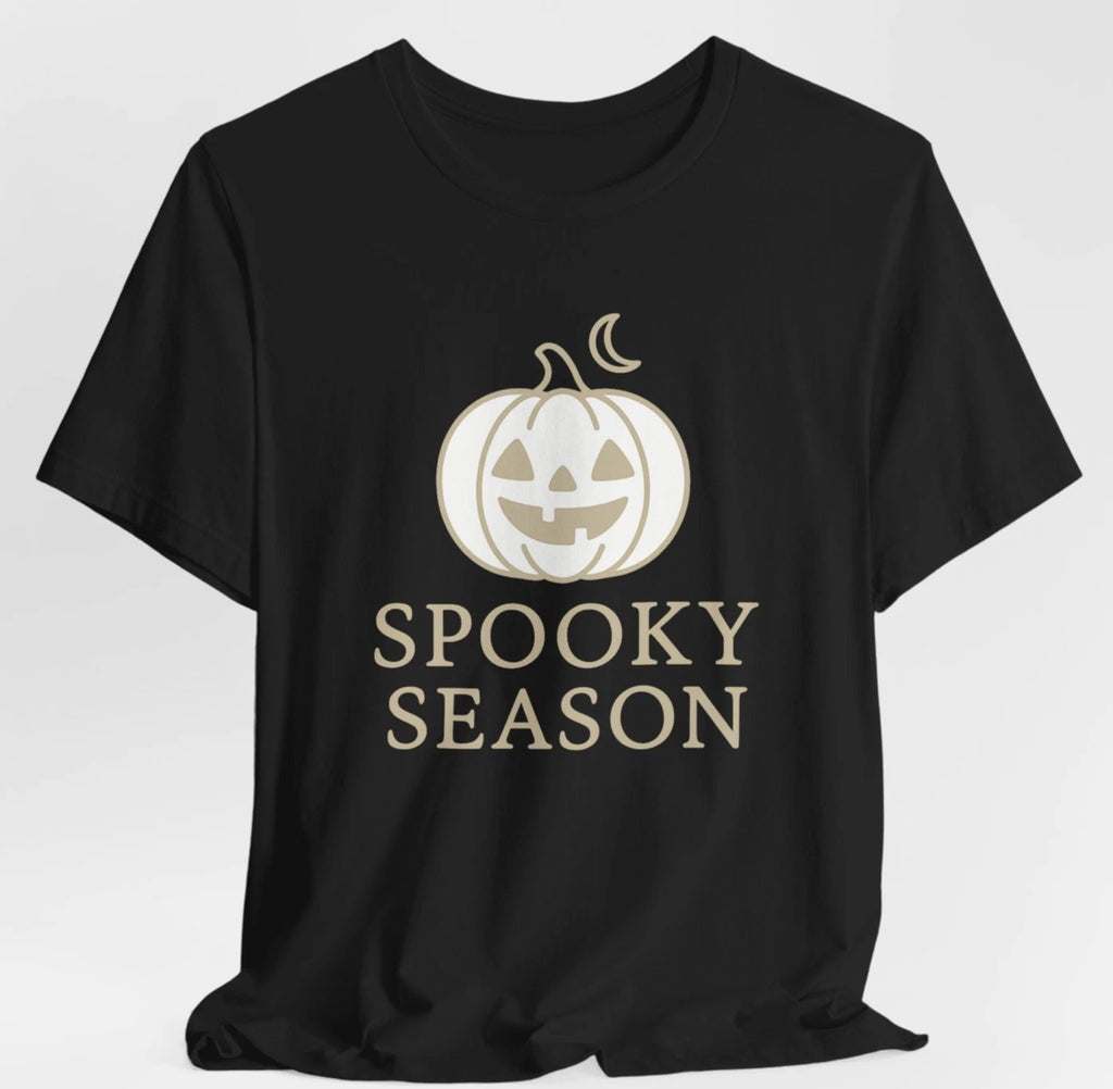 Spooky Season Halloween T-Shirt Pumpkin Jack O’Lantern Tee minimalist