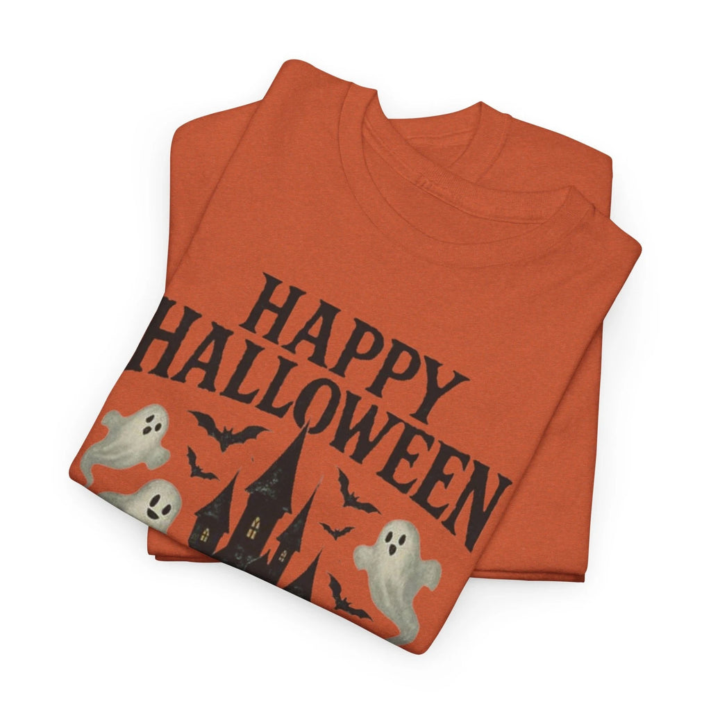 Halloween Graphic Tee, Unisex Heavy Cotton T-Shirt for Spooky Season, [...]
