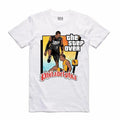 BRAND NEW Streetwear on Demand THE STEP OVER WHITE Tee Shirt SMALL-3XLARGE