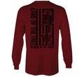 Howitzer Style Men's T-Shirt Land Of The Free Military Grunt MFG