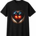 Pixel Heart Fantasy Art Mens Womens T-Shirt Retro Y2K 90s Nostalgia Unisex Gift