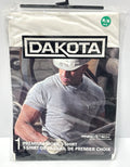 Dakota Premium Work T-Shirt Mens Medium Grey FreshTech Odor Control Heavy Duty