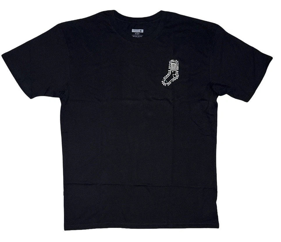 Stance - Origins Graphic T-Shirt Size Large NWT Black Crew Neck Shirt