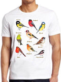 British Garden Birds Meme Funny Vintage Style Cult Funny Gift Tee T Shirt 6010