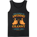 This is What an Awesome Granny Looks Like Vest - Gift for Men, Women, Kids