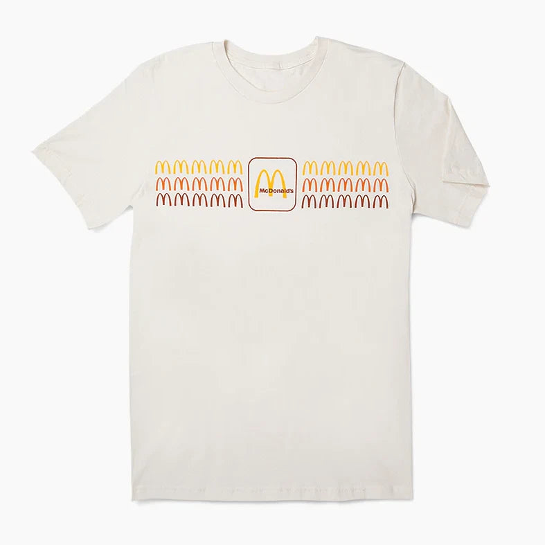 McDonald's Arches Retro Packaging T-Shirt Tee - S - Small Size - NEW