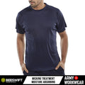Mens Performance Work Cool T-Shirt 150gsm Moisture absorbing Breathable Fabric