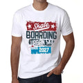 Men's Graphic T-Shirt Urban Skateboard Since 2027 Eco-Friendly Limited Edition