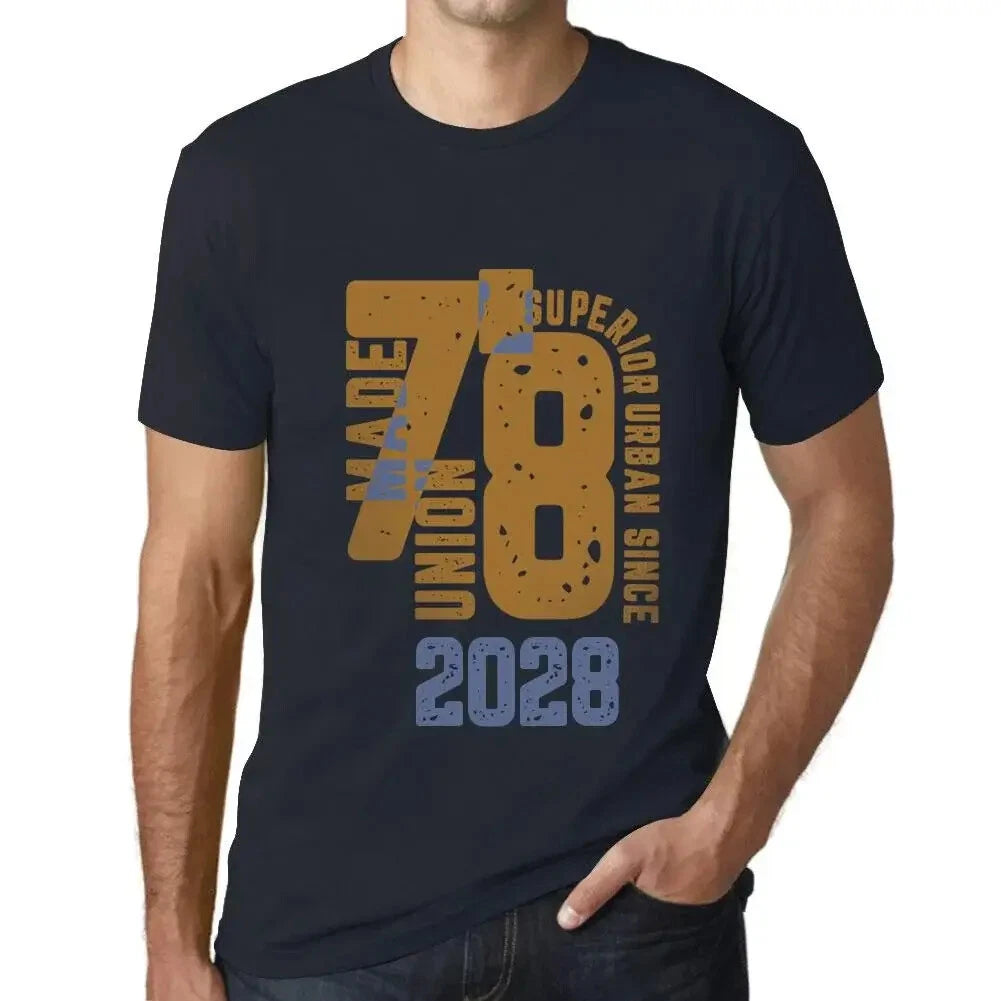 Men's Graphic T-Shirt Superior Urban Style Since 2028 Eco-Friendly Limited