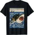 cat Hunting Shark T-Shirt unisex T-Shirt