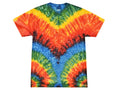 Tie Dye T-Shirts Multi-Color Woodstock  Adult & Kids Sizes Cotton Colortone