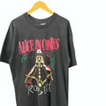 Vintage Alice In Chains 1990s USA Made Band T Shirt L Black Double Print