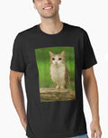 Meowl Cat Owl Funny Internet Trendy Meme T-Shirt