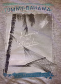 TOMMY BAHAMA Relax KEEPIN IT SIMPLE T-Shirt L Beach Hammock Palm Tree 2 Sided