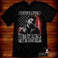 Escape From New York T-shirt Snake New President