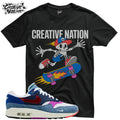Shirt To Match Air Max 1 Premium Goods Sport Red Varsity Royal Unisex Tee