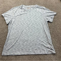 Mondetta Men’s Heather Grey T-Shirt Gray Short Sleeve Athletic Casual Tee Large