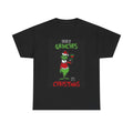 Drink Up Grinch's T Shirt Retro Santa Christmas Graphic Unisex Heavy Cotton Tee