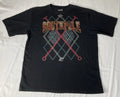 Southpole T Shirt Mens 2XL XXL Tee Y2K Street wear 2000s Bedazzled Black Hip Hop