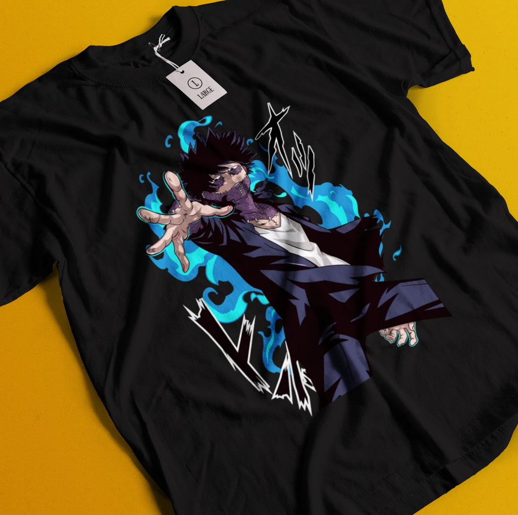 Dabi T-Shirt My Hero Academia Tshirt Endeavor Tee Midoriya Deku Shoto Shirt MHA
