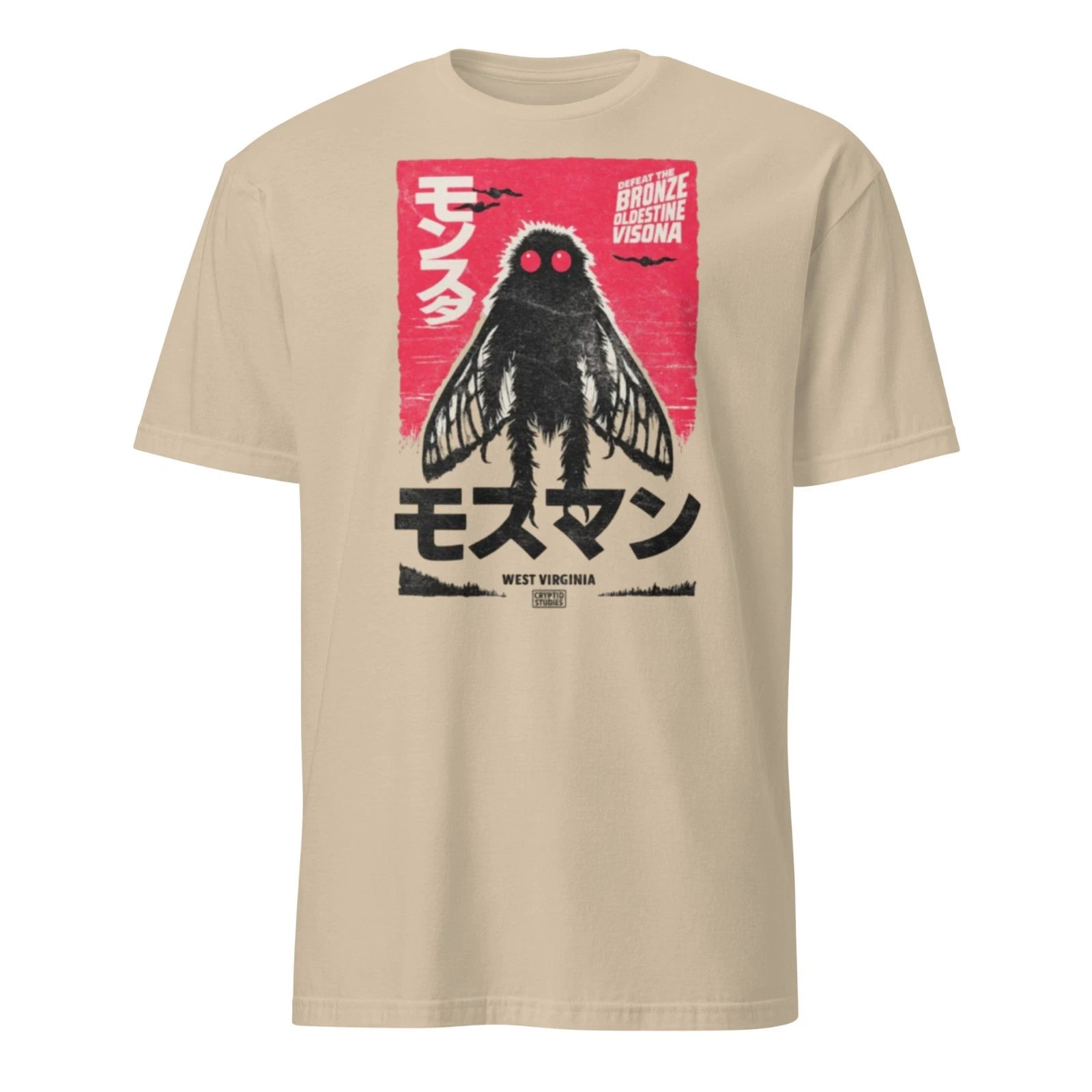 Mothman Shirt Japanese Cryptid Tee Mothman Shirt Japanese Tee Point Pleasant Tee