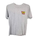 Vans Classic Fit T-Shirt Kid's M (10-12) Gray Skater Top Logo School Stylish