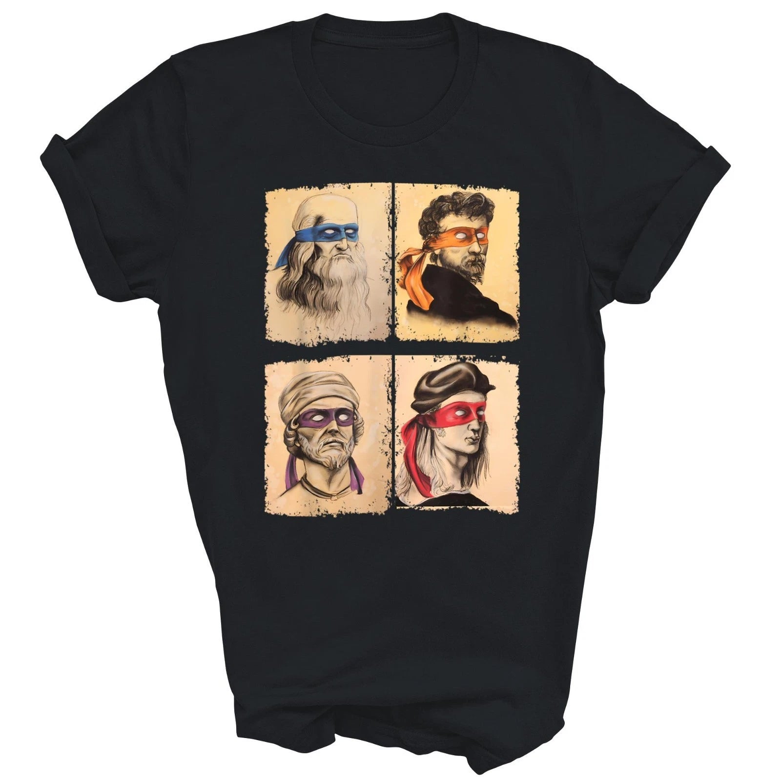 Funny Italian Artists Turtles Art Lovers Unisex Shirt Gift For Men Women