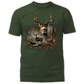 Whitetail Deer Buck Forest Scene Wildlife Nature Wilderness T-shirt