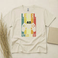 Level 40 Unlocked 40th Birthday T Shirt Custom Year Gift Gildan Heavy Cotton Tee