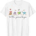 Let The Games Begin Field Day Silly Goose Teacher Student T-Shirt