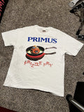 Vintage 1990 Primus Frizzle Fry Band Shirt Hanes Size XL