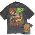 IRON MIKE TYSON ON A SHAKA HEAVYWEIGHT GARMET DYED T SHIRT "MODERN"