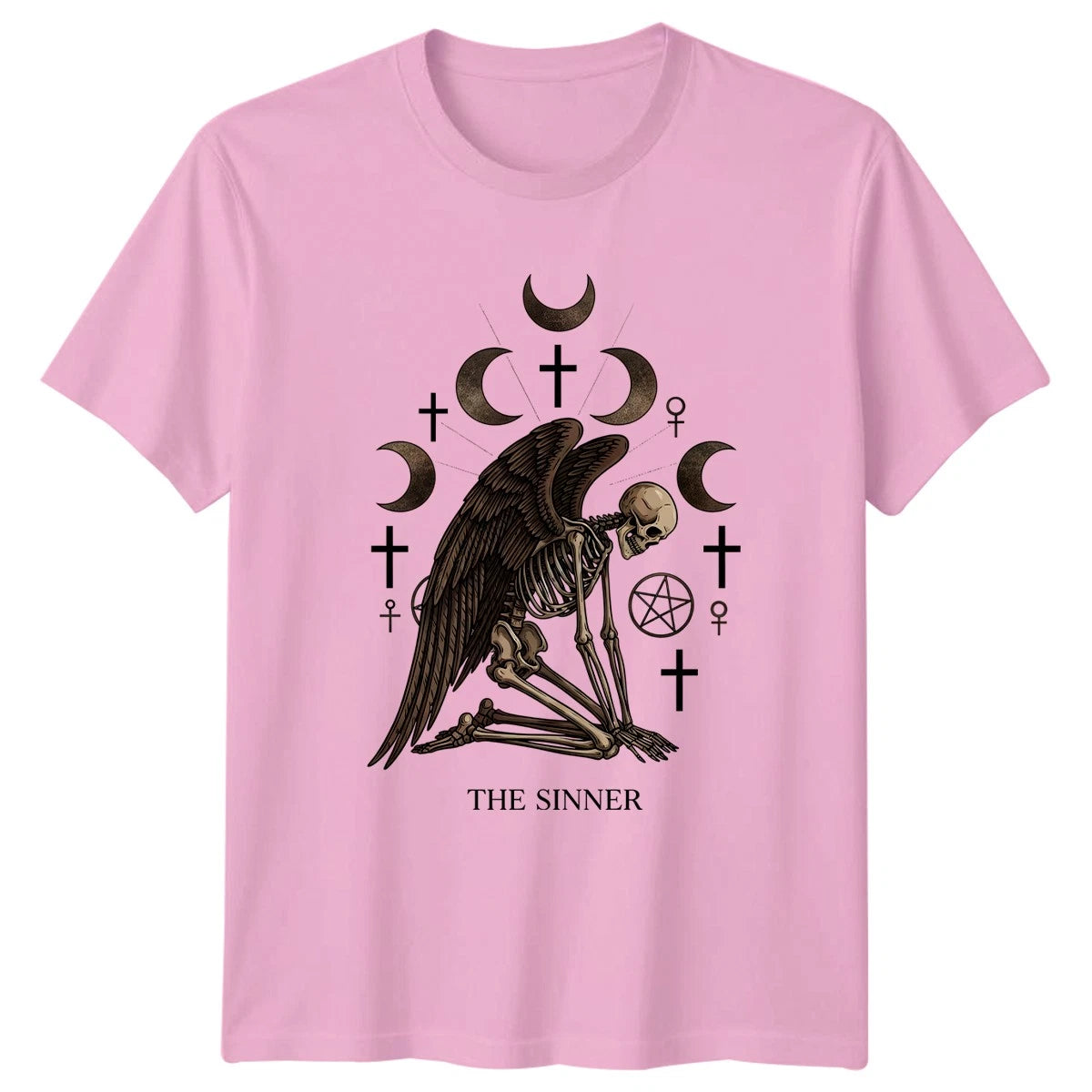 The Sinner T-Shirt Gothic Occult Esoteric Dark Academia Art Birthday Gift