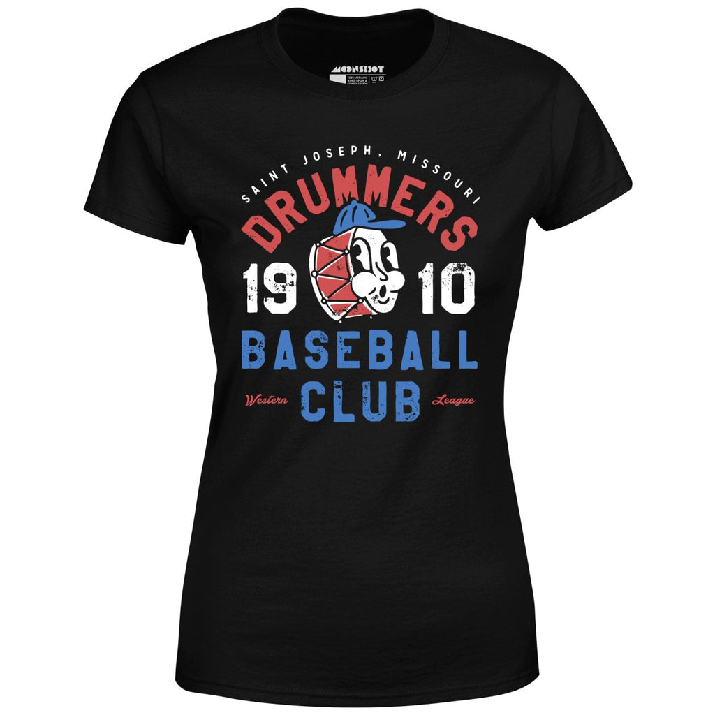 Saint Joseph Drummers - Missouri - Vintage Defunct Baseball Teams - Women's