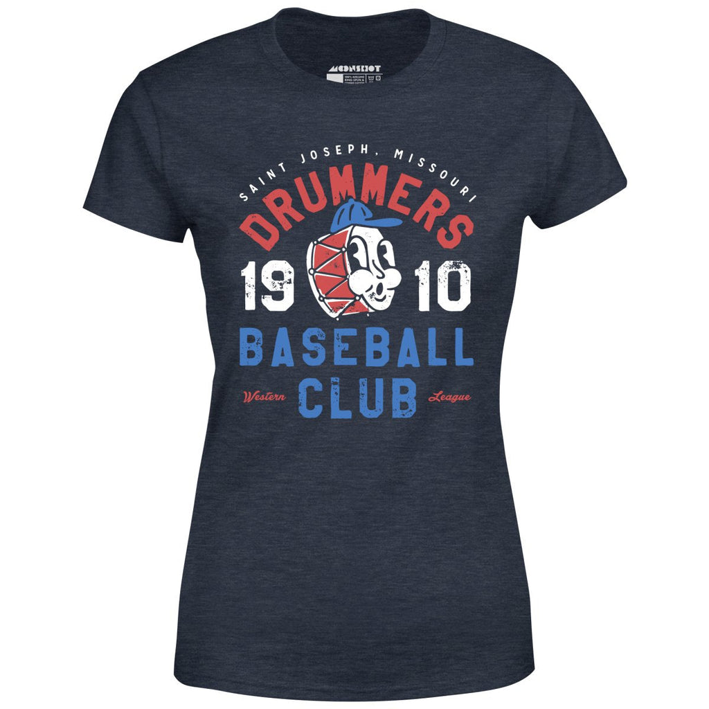 Saint Joseph Drummers - Missouri - Vintage Defunct Baseball Teams - Women's