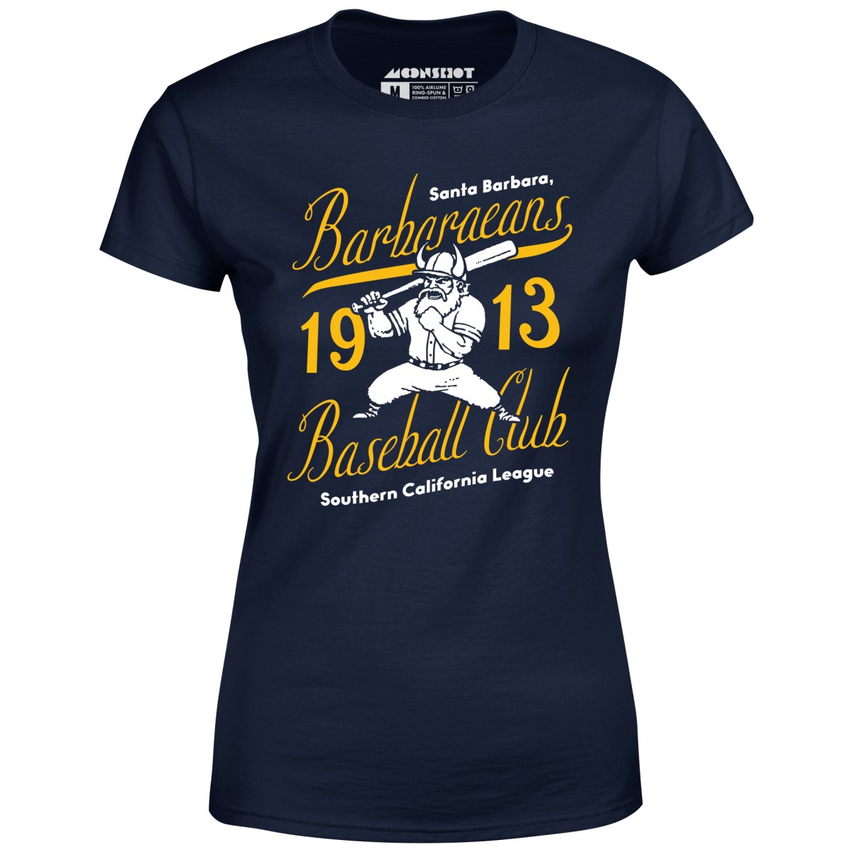 Santa Barbara Barbaraeans - California - Vintage Defunct Baseball Teams - Women's